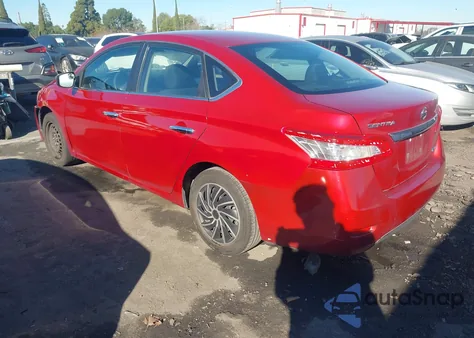 2013 Nissan Sentra S z USA, uszkodzony, nr VIN 3N1AB7AP0DL692257